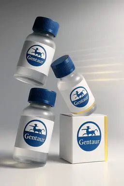 [FM-07-1068805CTT] Gentaur pH 6.86 Colour Coded Buffer Solution at 25°C in Twin Neck - 500ml