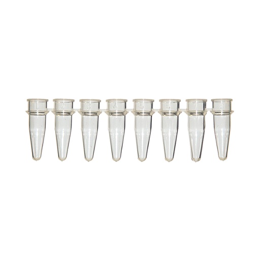 [SK-TP368] AmpliStar-II 8-Strip 0.2ml PCR Tubes - 10x125
