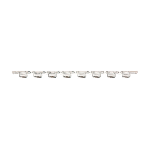 [SK-TP388] AmpliStar-II 8-Strip Optical Flat Caps - 10x125
